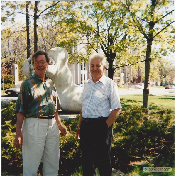 Montreal VANA member Allan Brown (left)